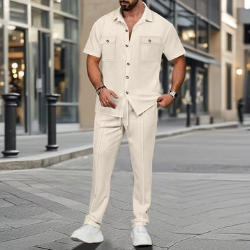 [KAUFE 1, BEKOMME 2] Sunset Premium Hemd- und Hosen-Set
